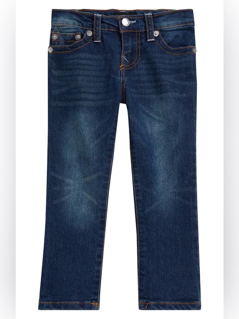 🧲True Religion🧲 Kids Straight Leg Jeans - Blue Wash. Size 8